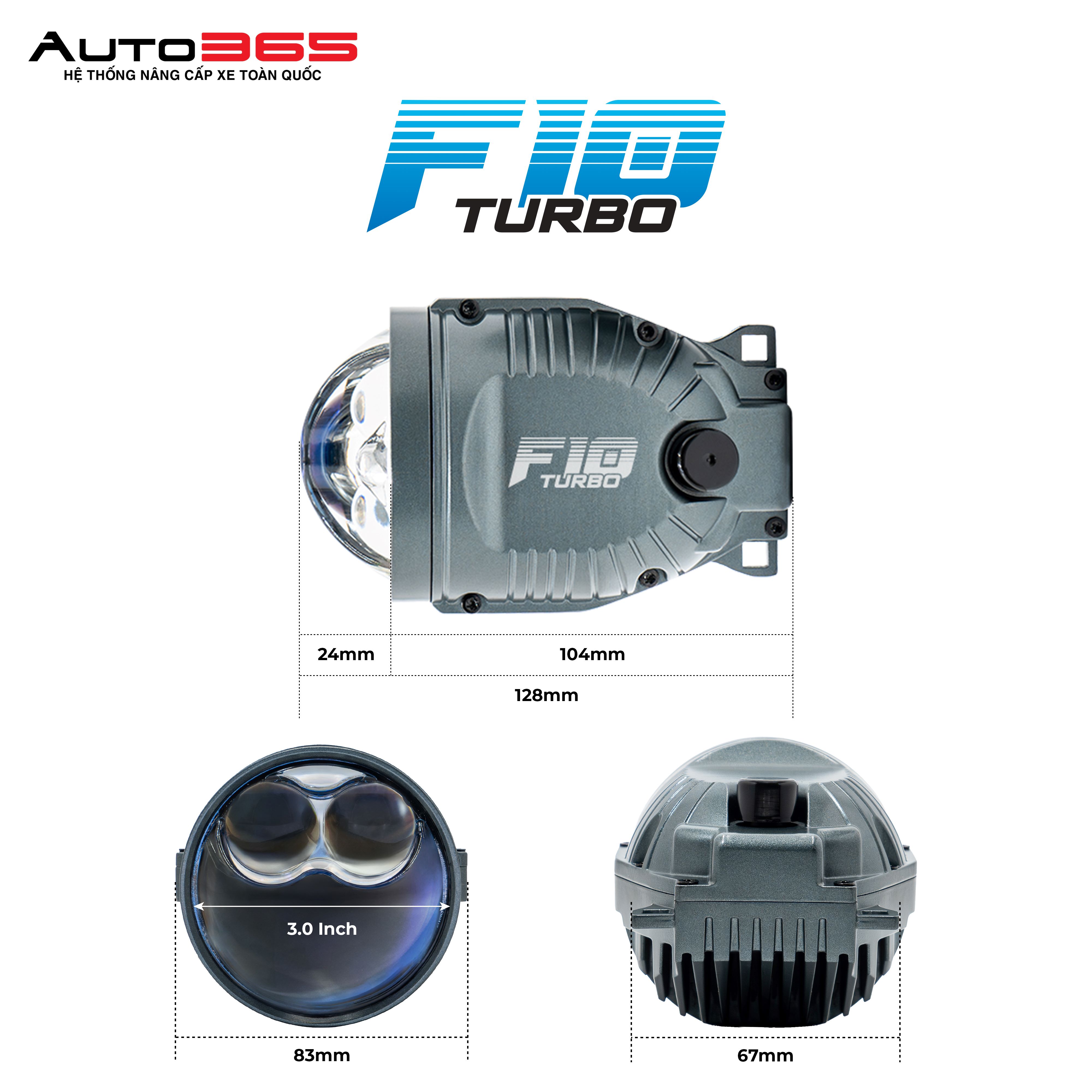 BI GẦM X-LIGHT F10 TURBO